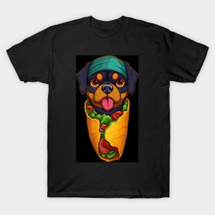 Rottweiler Taco T-Shirt